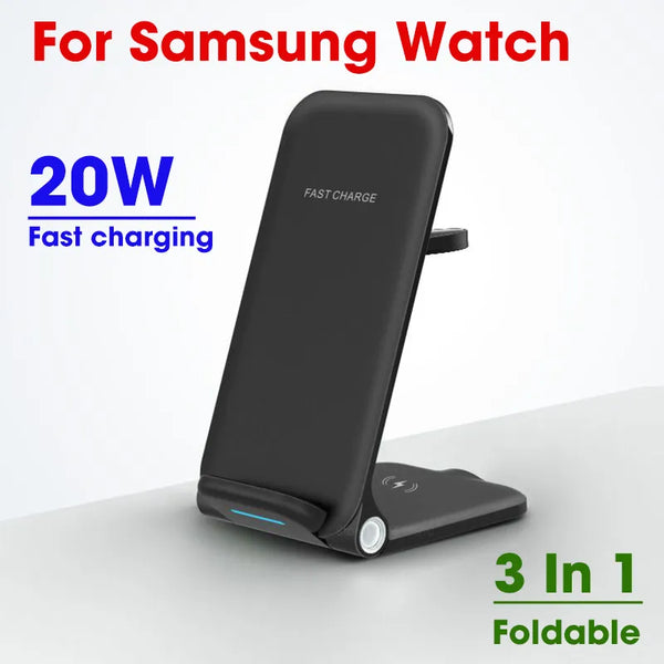 3 in 1 Samsung Station Wireless Charger 20W